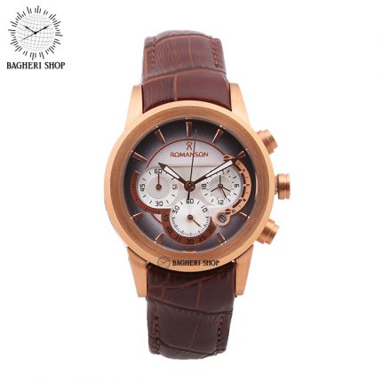 bagherishop-watch-sell-buy-watches-ساعت-مچی-رومیزی-دیواری-خرید-فروش-باقری-شاپ-زنانه-مردانه-romanson-رومانسون-کرنوگراف-11-چرم