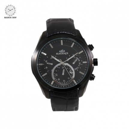 wrist watch men leather ELEGANCE1099 bagheri shop buy online خرید فروشگاه اینترنتی ساعت مچی عقربه ای الگانس مردانه چرمی گارانتی