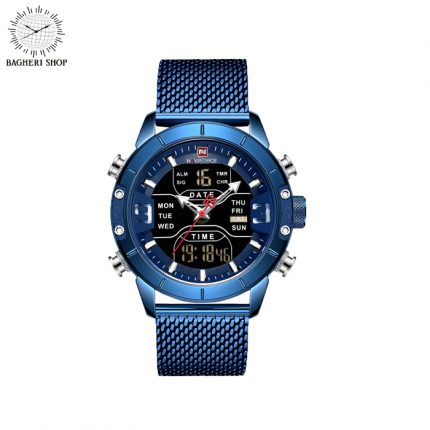wrist watch plastic men NAVIFORCE9153 bagheri shop buy online خرید فروشگاه اینترنتی ساعت مچی عقربه ای پلاستیکی نیوی فورس مردانه گارانتی ضدآب